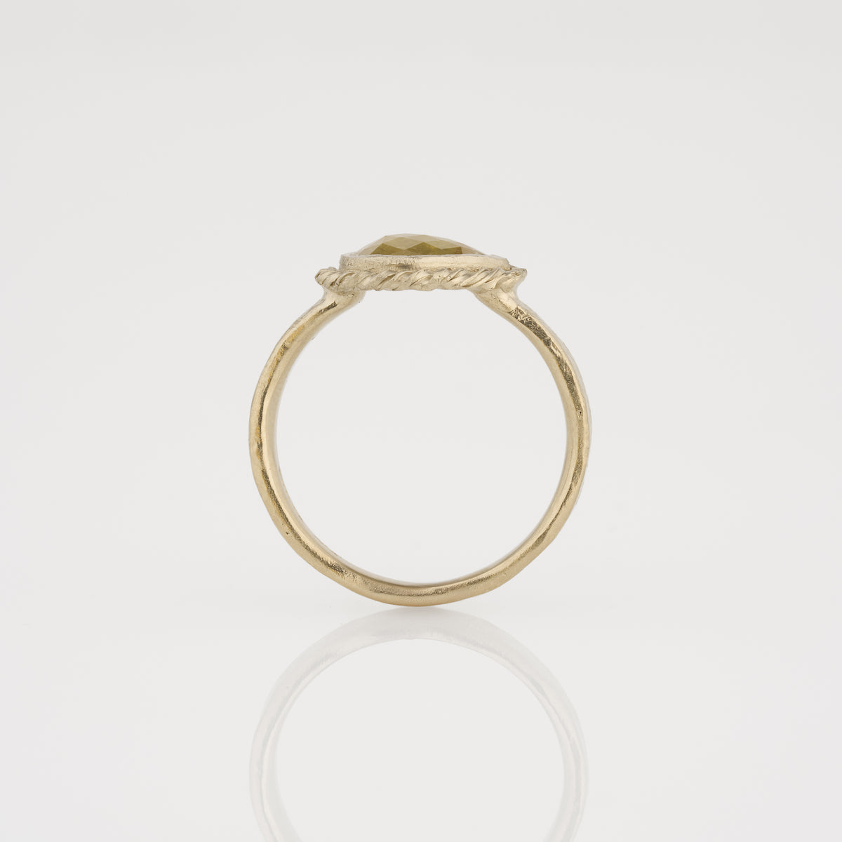 18K White Gold