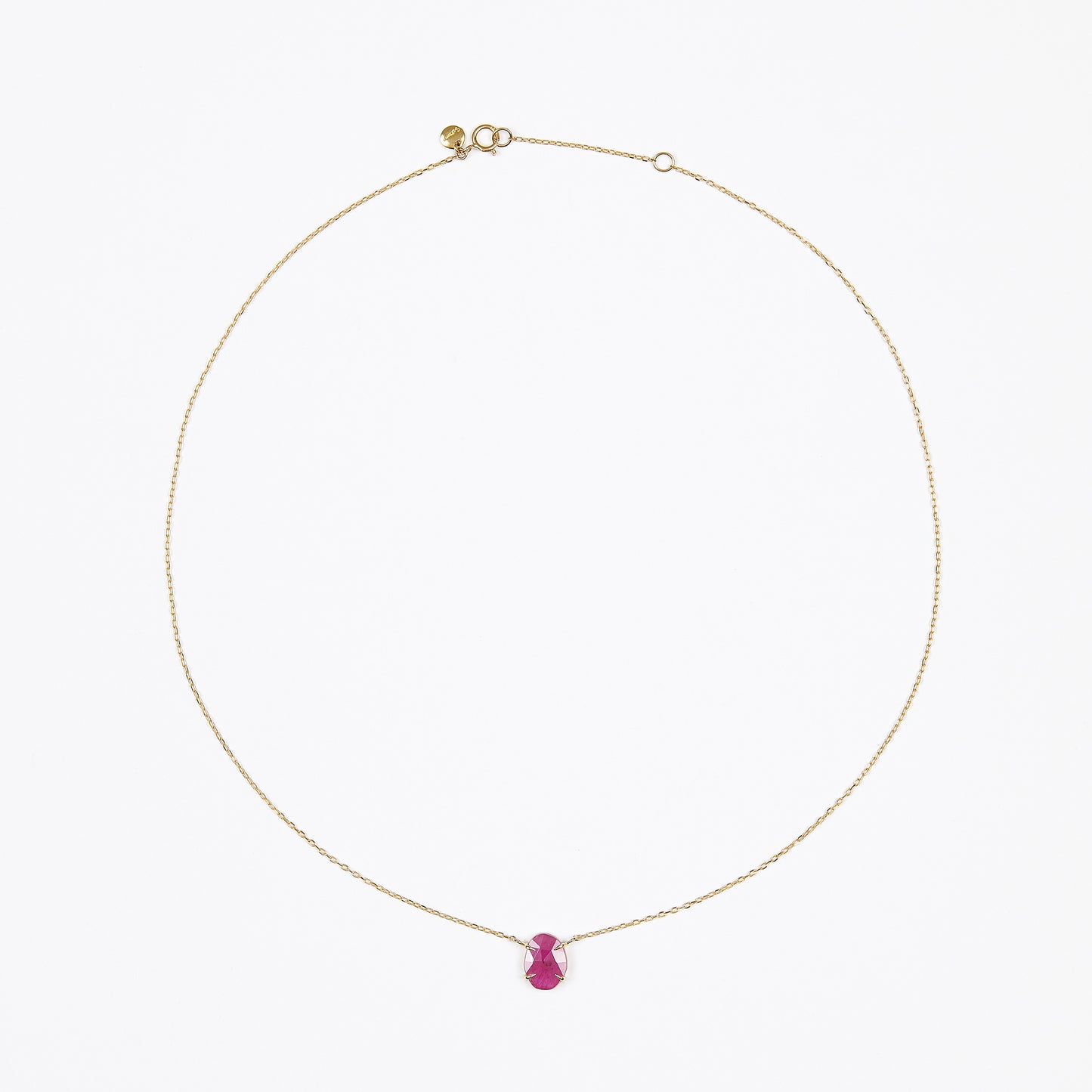 1.86 Carat One-of-a-Kind Sliced Ruby Necklace | RN2-OOAK