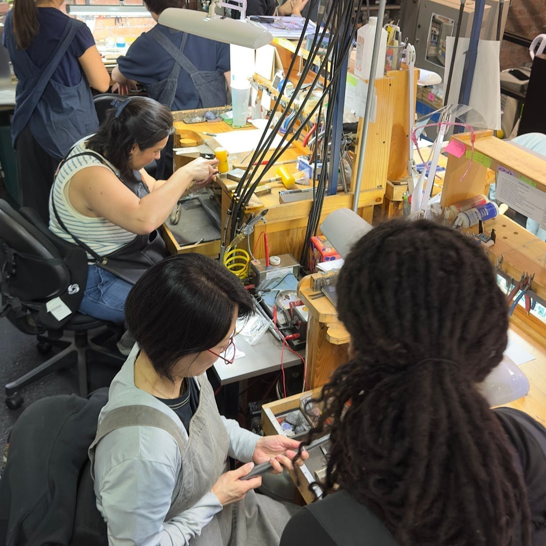 SKJ Team Workshop - Learning to Make a Sterling Silver Ring