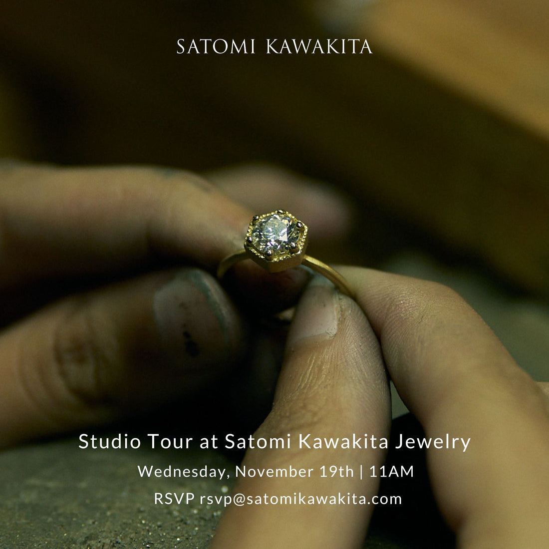 Studio Tour at Satomi Kawakita Jewelry