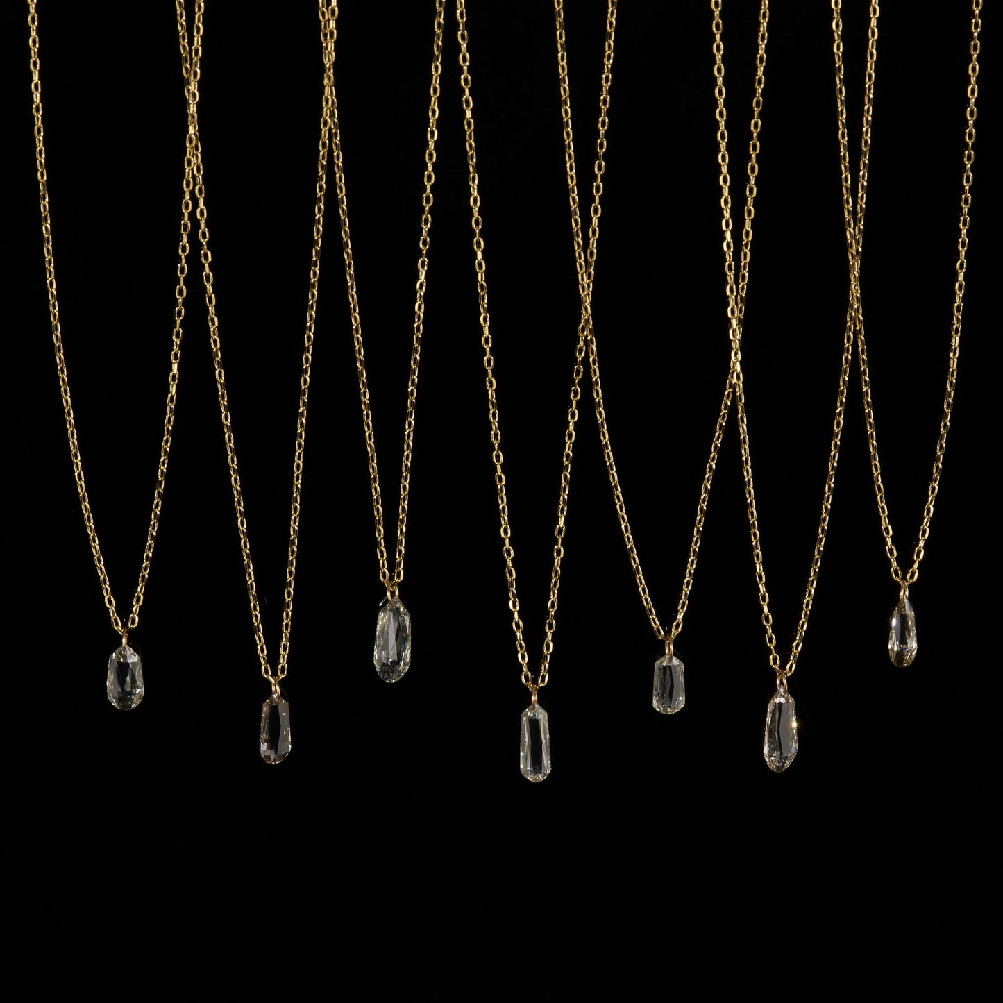 0.49 Carat One-of-a-Kind Diamond Drop Necklace | DN31-OOAK