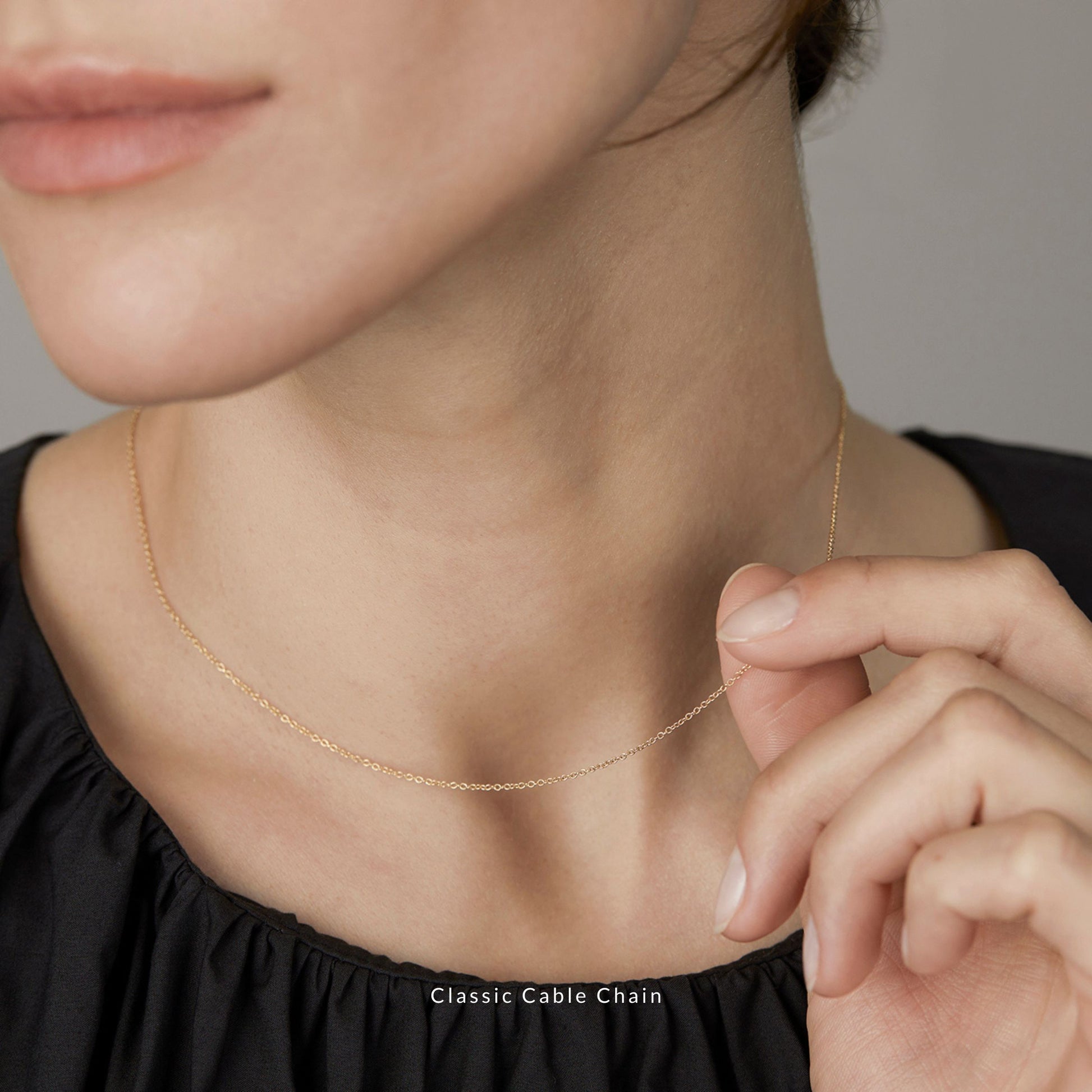 18K Yellow Gold on Model