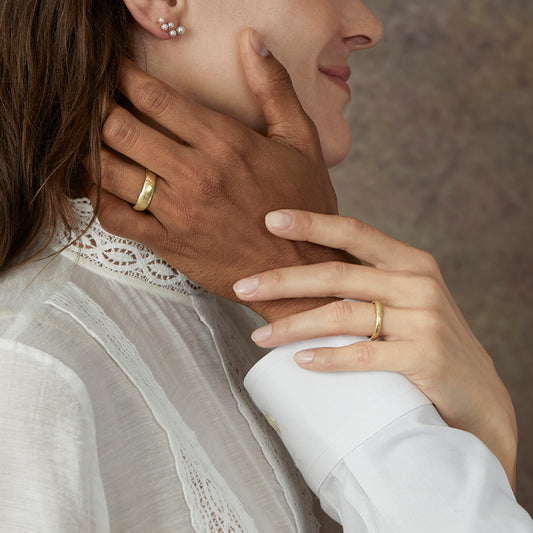 18K Yellow Gold on Model