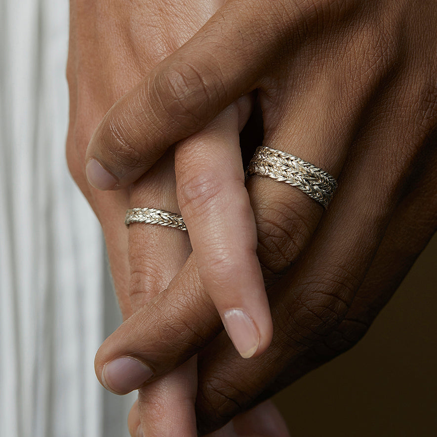 3.8mm Entwined Band | R38003