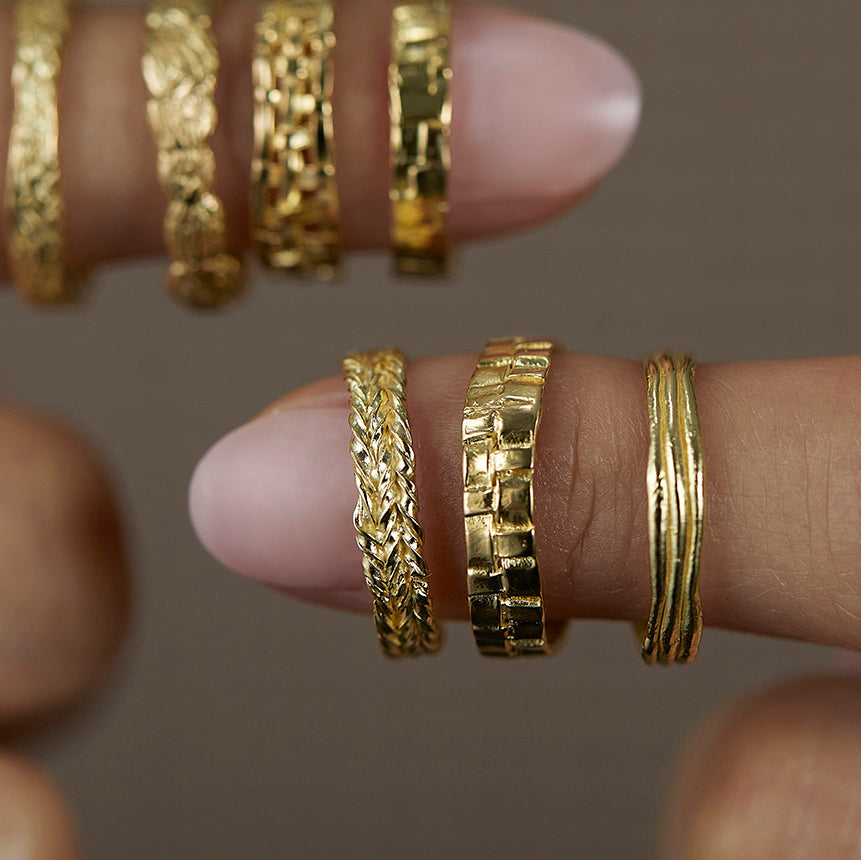 3.8mm Entwined Band | R38003