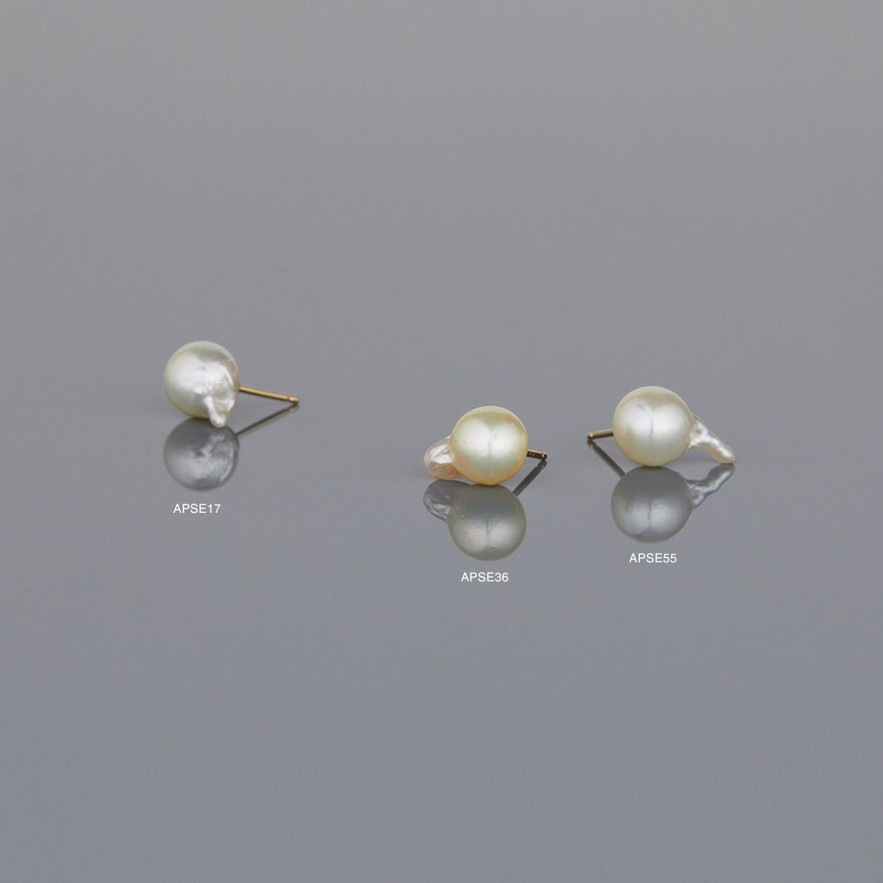 One-of-a-Kind Akoya Pearl Studs | APSE-OOAK