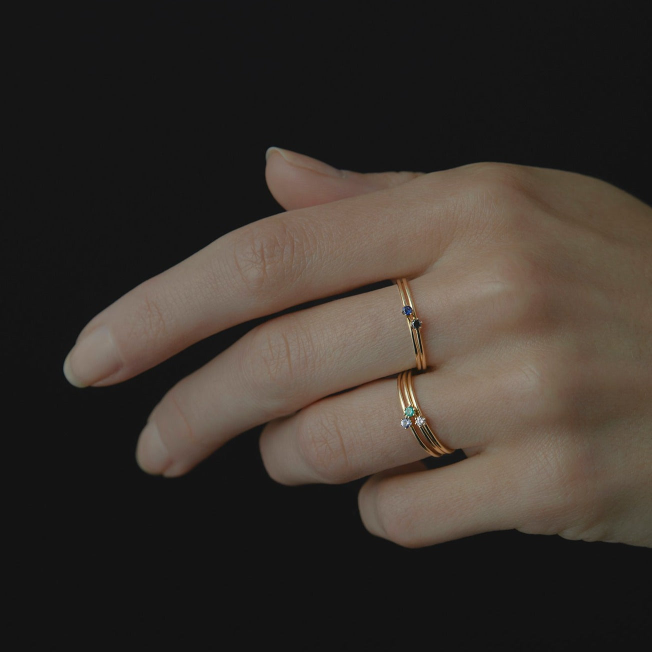 Baby Brown Diamond Ring | R1601BR