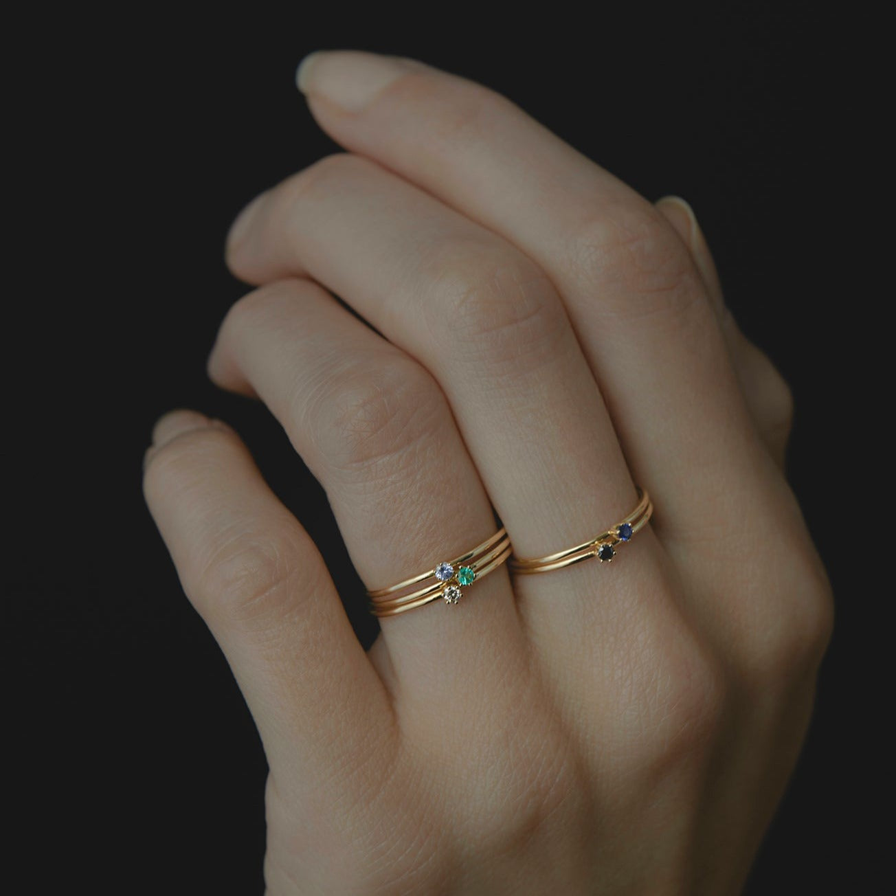 Baby Emerald Ring | R1601E