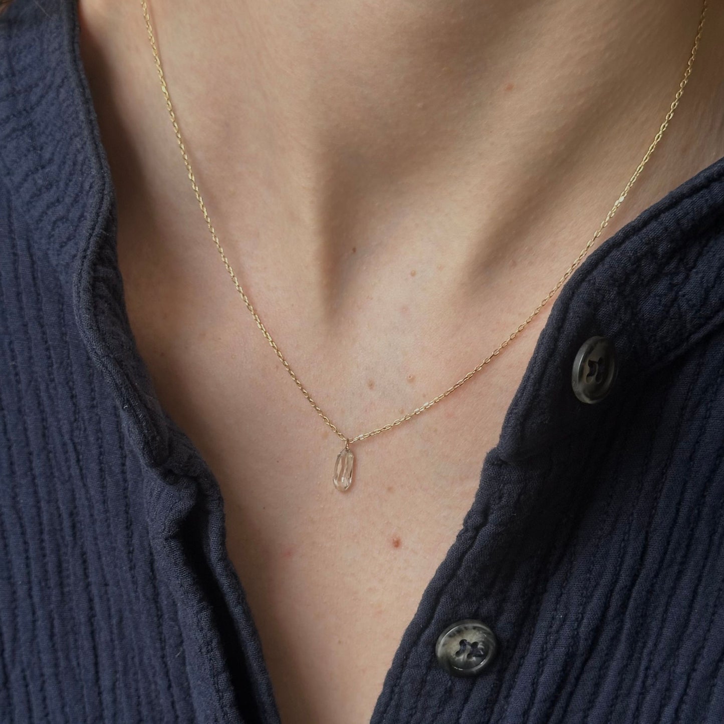 0.68 Carat One-of-a-Kind Diamond Drop Necklace | DN32-OOAK