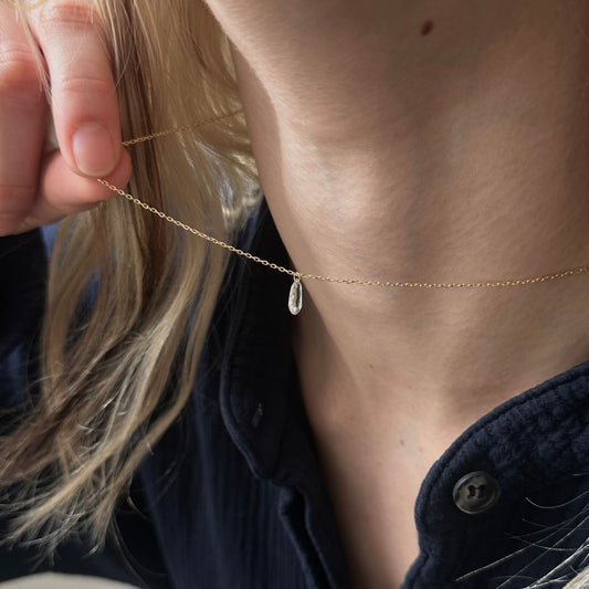 0.68 Carat One-of-a-Kind Diamond Drop Necklace | DN32-OOAK