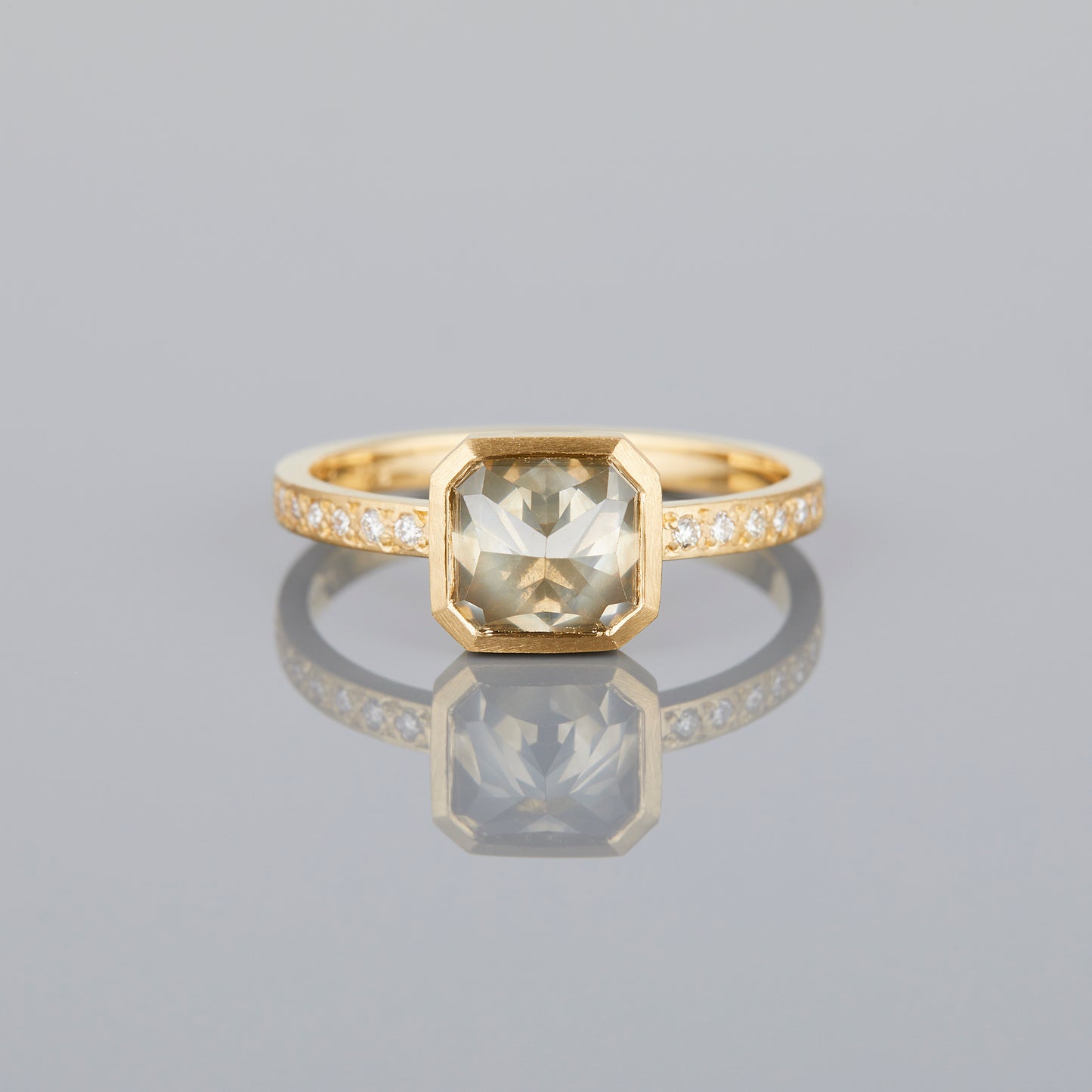 1.49 Carat One-of-a-Kind Mogul Cut Diamond Ring | DR111-OOAK