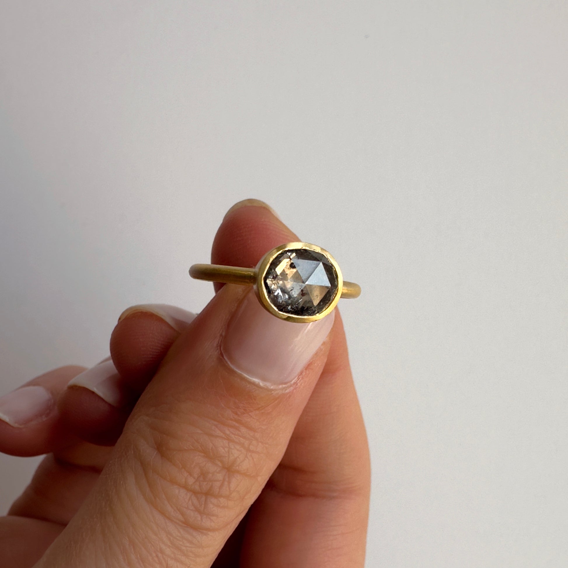 18K Yellow Gold on Model