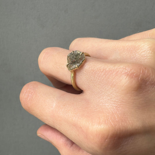 18K Yellow Gold on Model