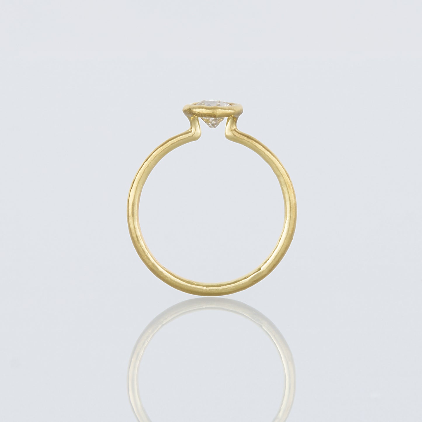 0.39 Carat One-of-a-Kind Old Mine Cut Diamond Ring | DR216-OOAK