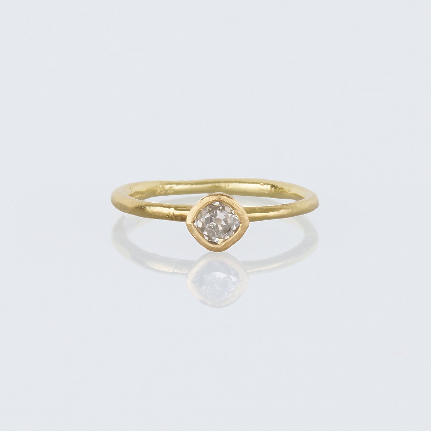 0.46 Carat One-of-a-Kind Old Mine Cut Diamond Ring | DR217-OOAK