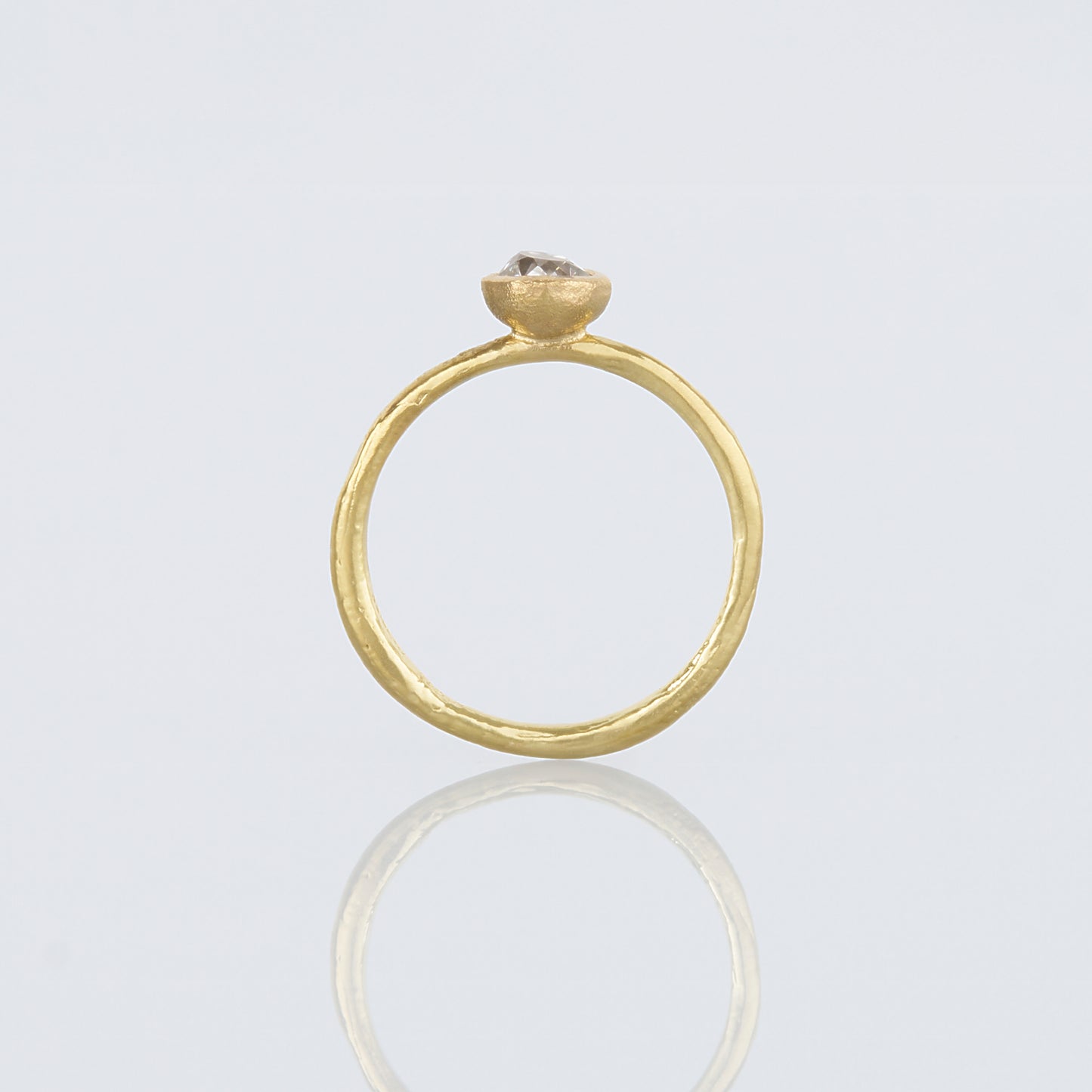 0.46 Carat One-of-a-Kind Old Mine Cut Diamond Ring | DR217-OOAK