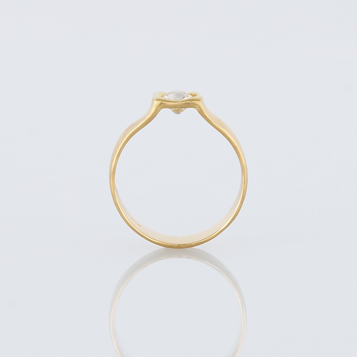 0.46 Carat One-of-a-Kind Old Mine Cut Diamond Ring | DR218-OOAK