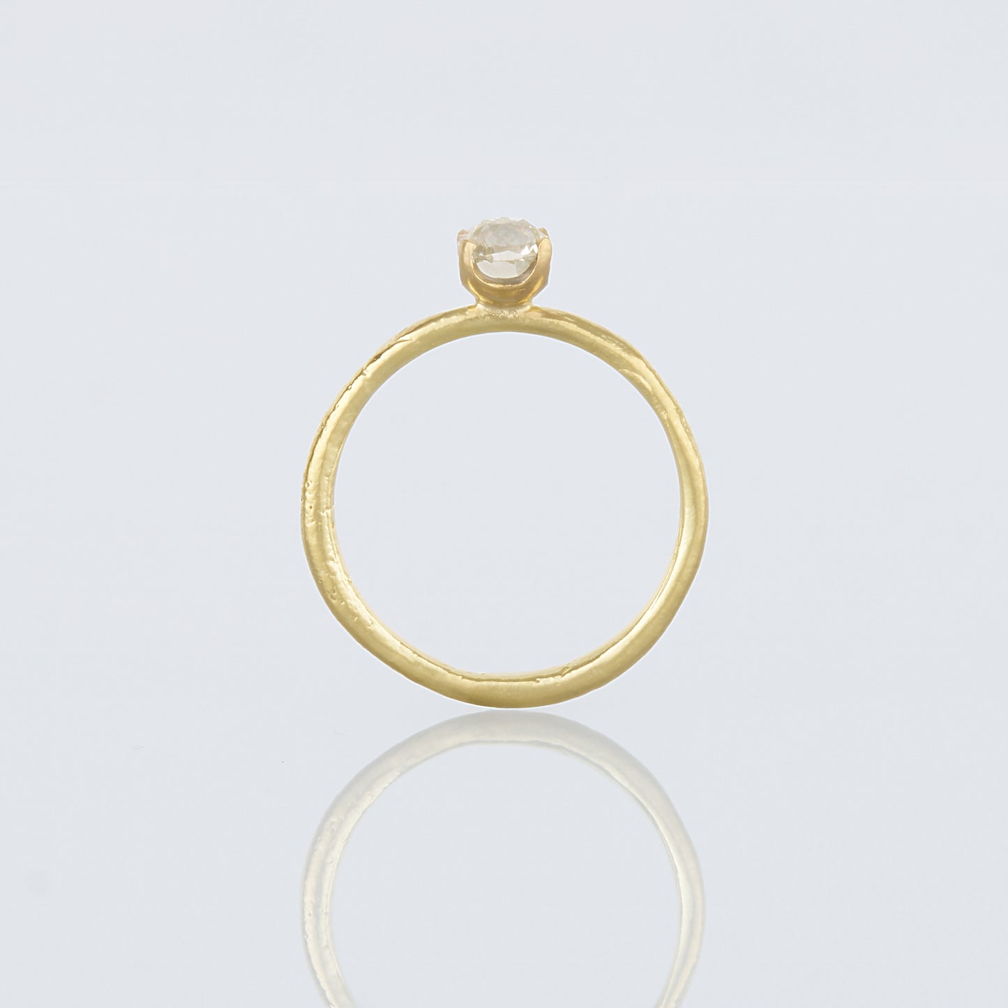 0.52 Carat One-of-a-Kind Old Mine Cut Diamond Ring | DR219-OOAK