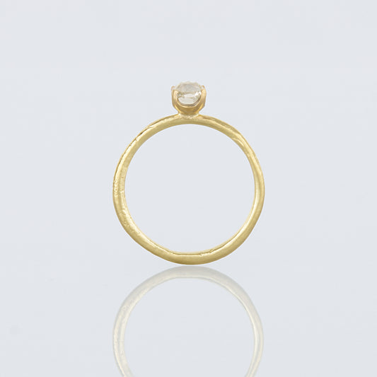 0.52 Carat One-of-a-Kind Old Mine Cut Diamond Ring | DR219-OOAK