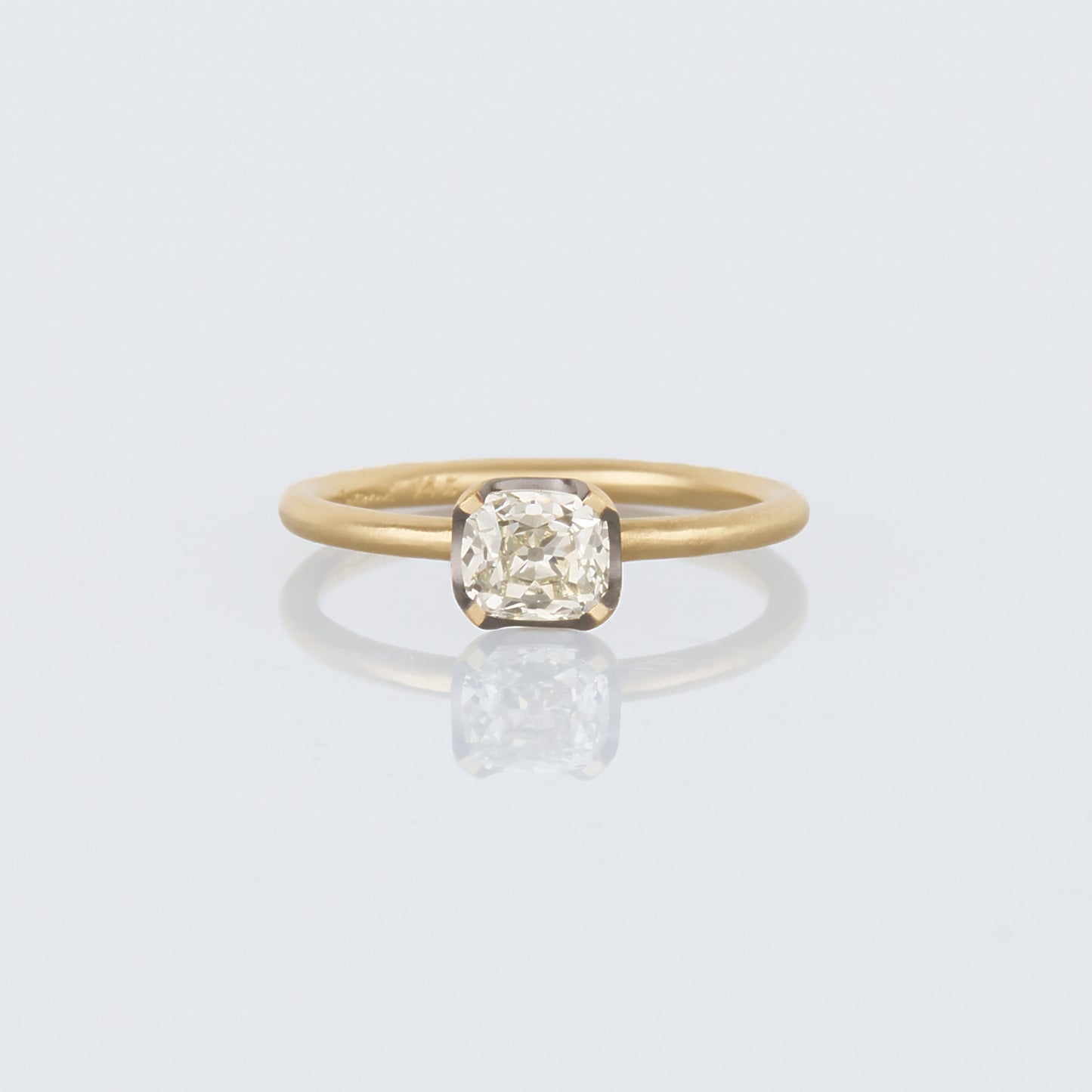 0.81 Carat One-of-a-Kind Old Mine Cut Diamond Ring | DR222-OOAK