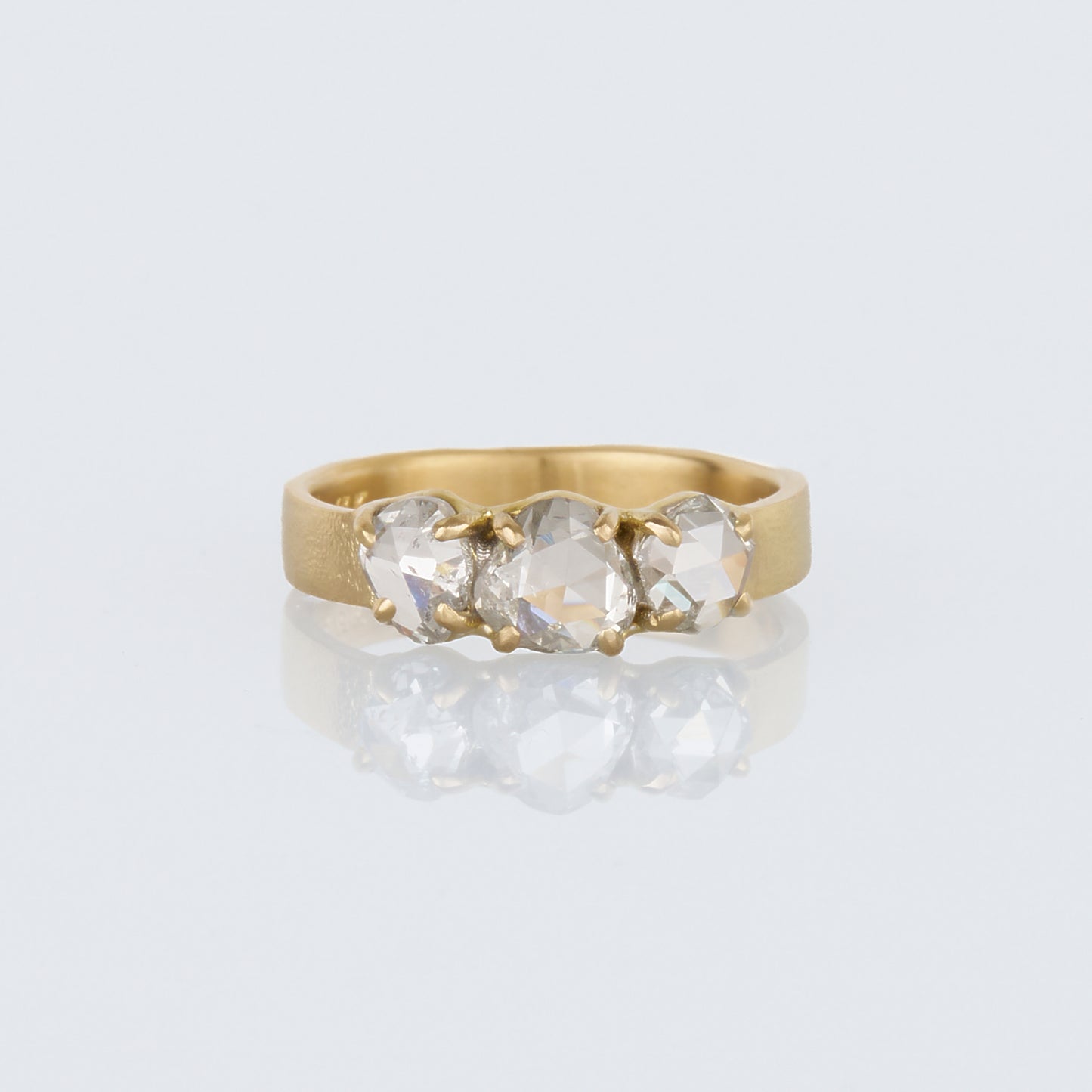 0.54 Carat One-of-a-Kind Rose Cut  Diamond Ring | DR223-OOAK