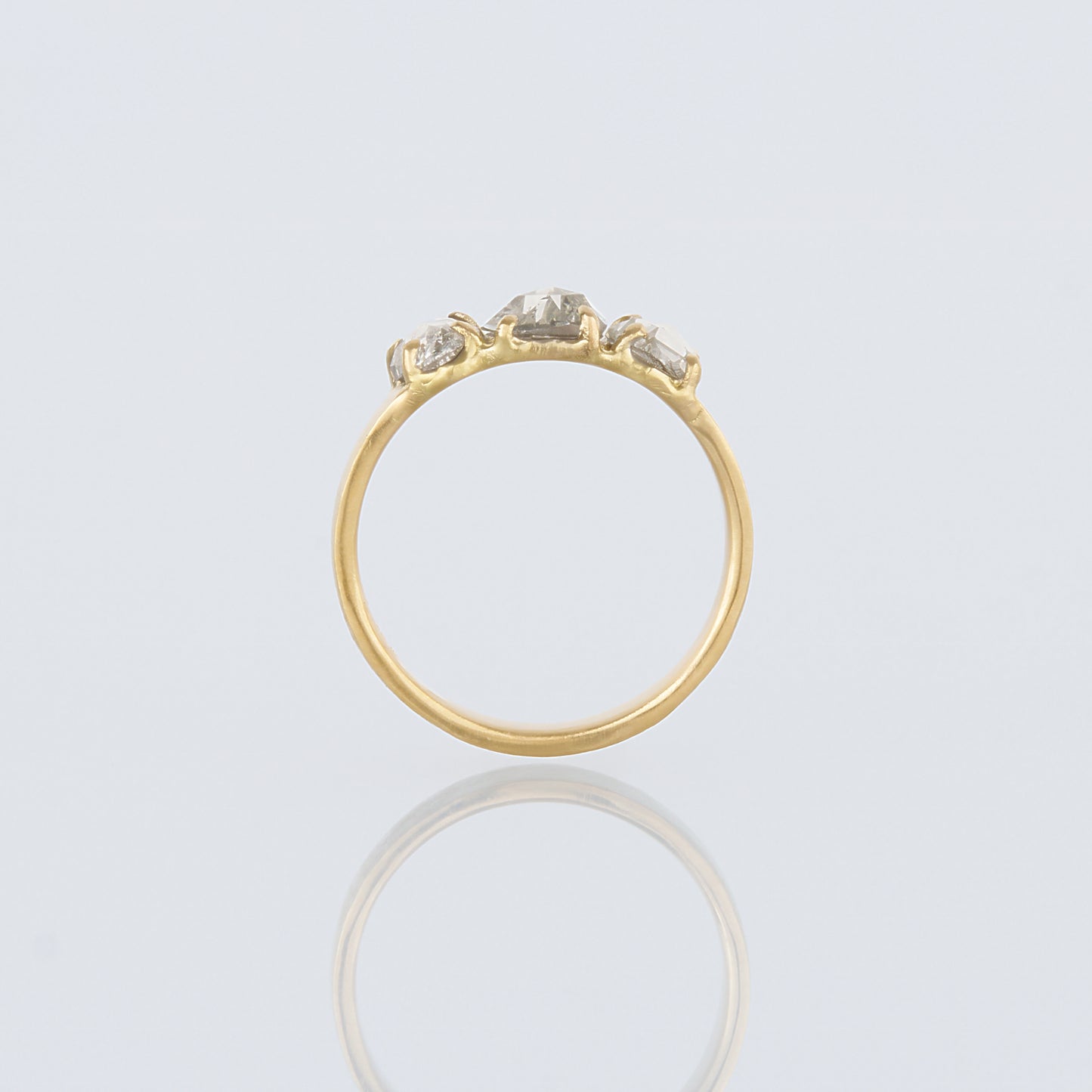 0.54 Carat One-of-a-Kind Rose Cut  Diamond Ring | DR223-OOAK