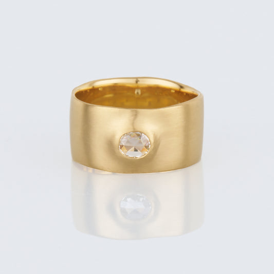 0.2 Carat One-of-a-Kind Rose Cut Diamond Ring | DR226-OOAK