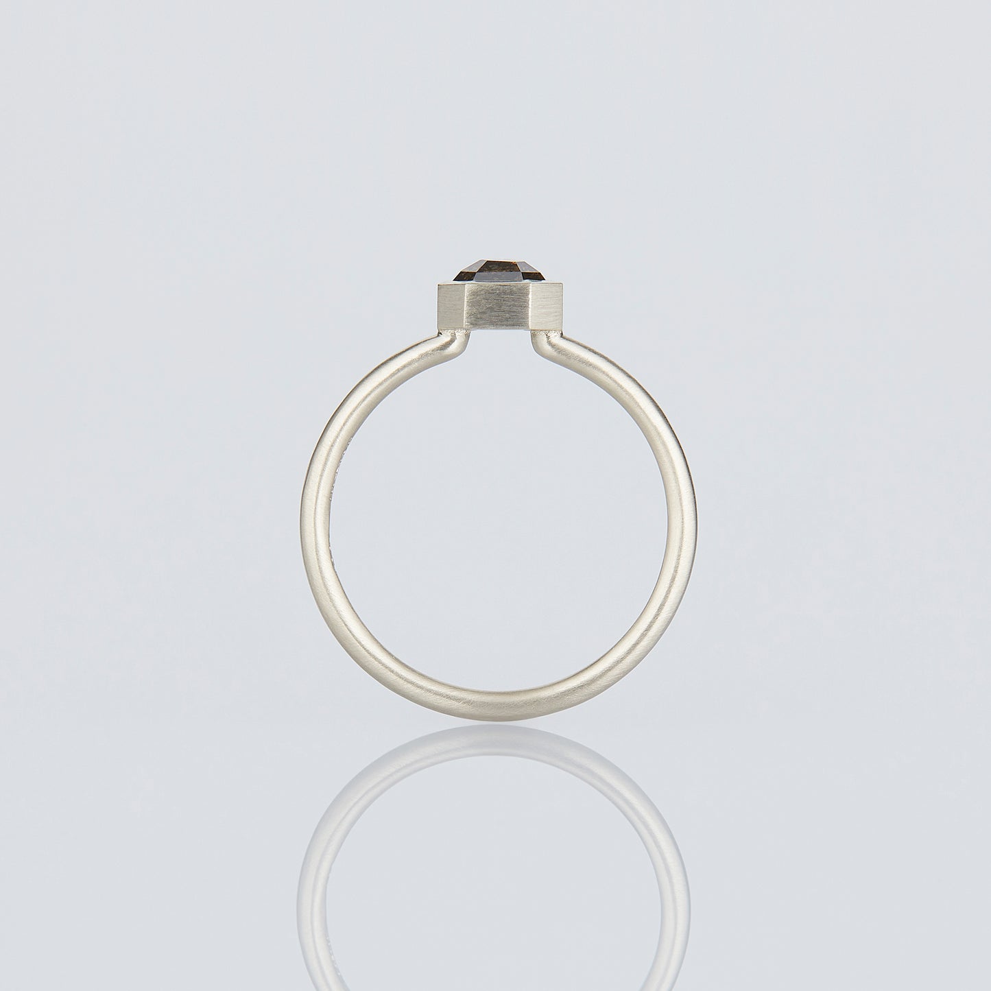 18K White Gold 