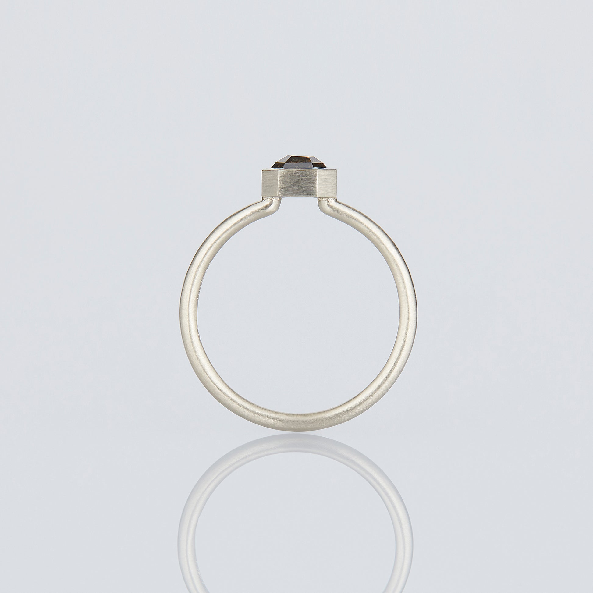 18K White Gold 