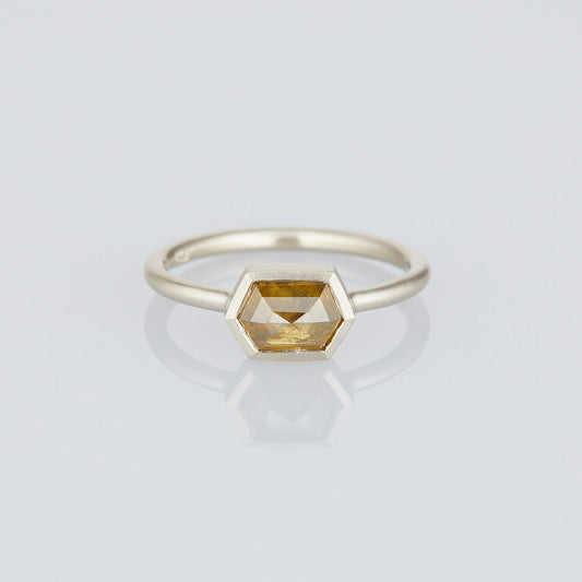 18K White Gold 