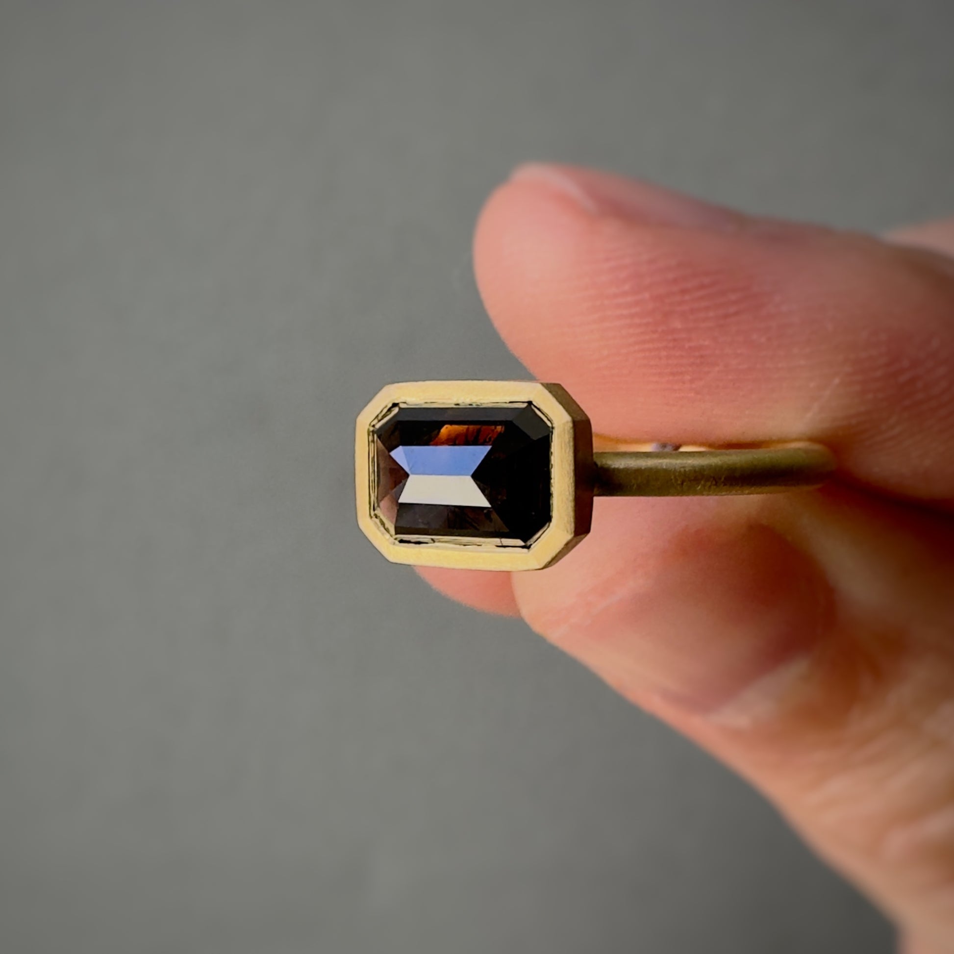 18K Yellow Gold  on Model