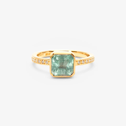 Pastel Emerald Ring Collection