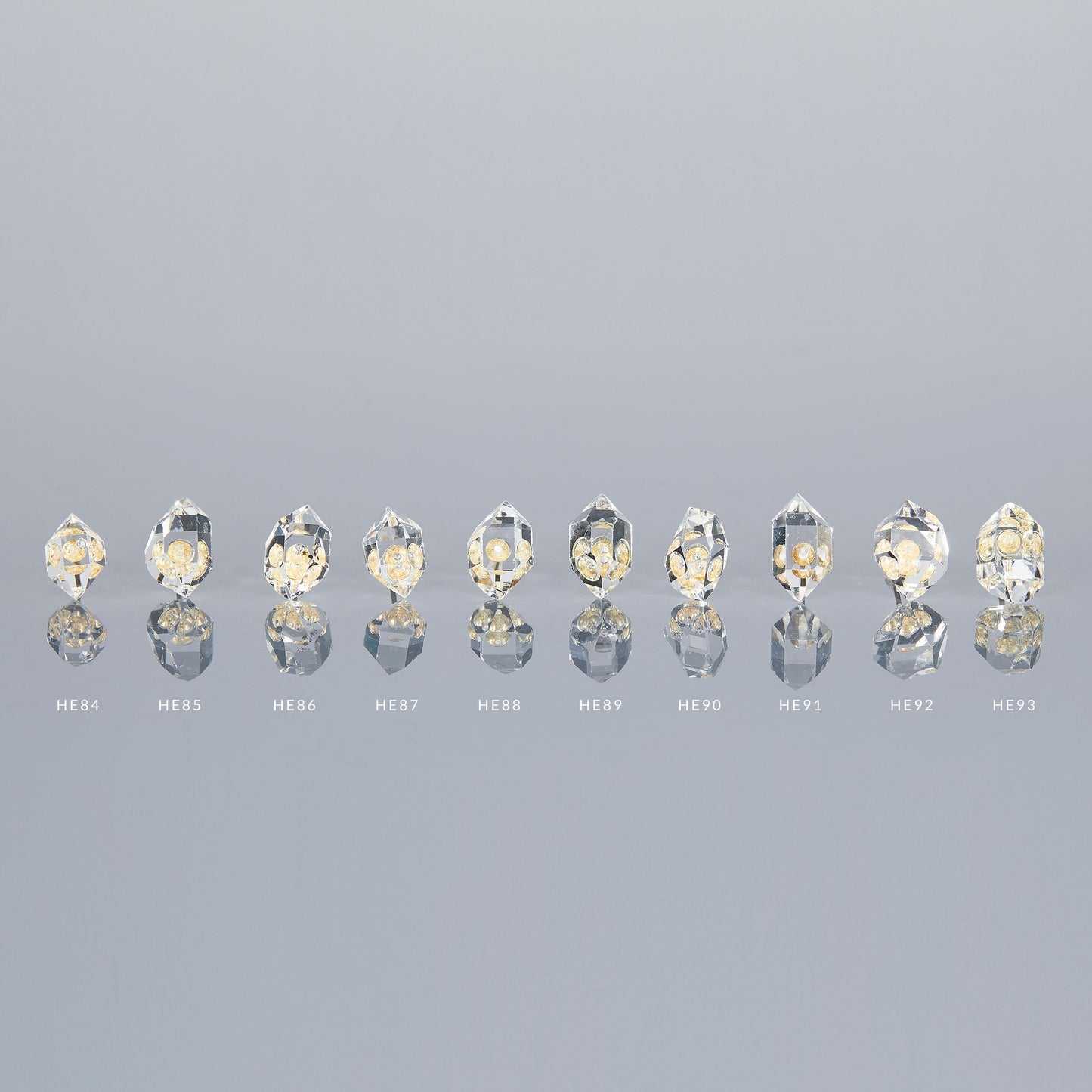 One-of-A-Kind Herkimer Diamond Studs | HE-OOAK