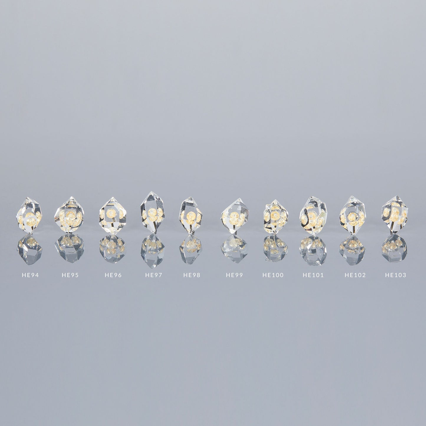 One-of-A-Kind Herkimer Diamond Studs | HE-OOAK