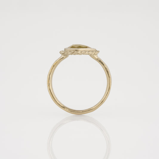 18K White Gold