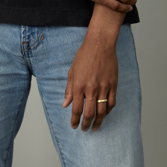 4.8mm Organic Textured Band | MR0133