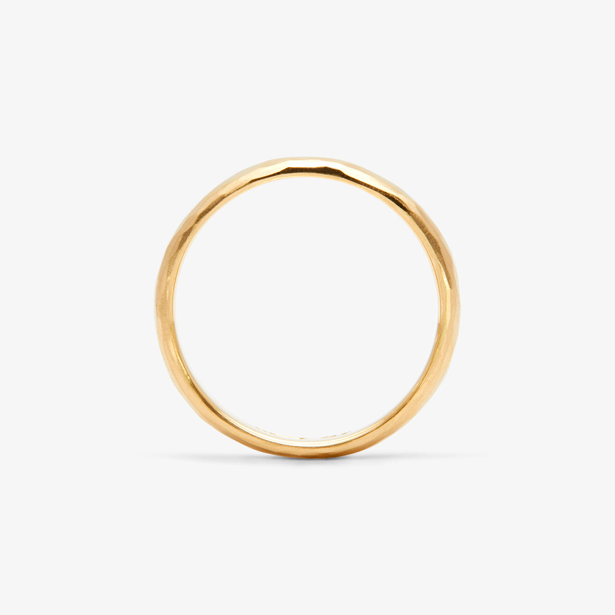 MR0134 | 3.5mm Half Round Hammered Band