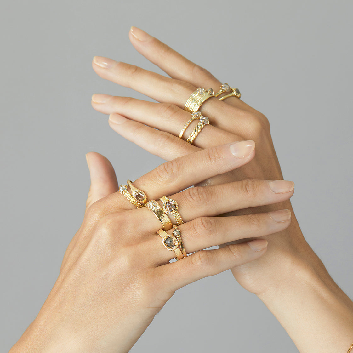 0.63 Carat 15th Anniversary One-of-a-Kind Brown Diamond Ring | BDR16-OOAK