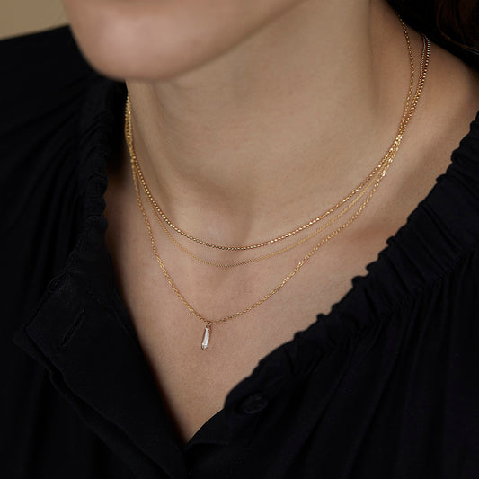 18K Yellow Gold on Model