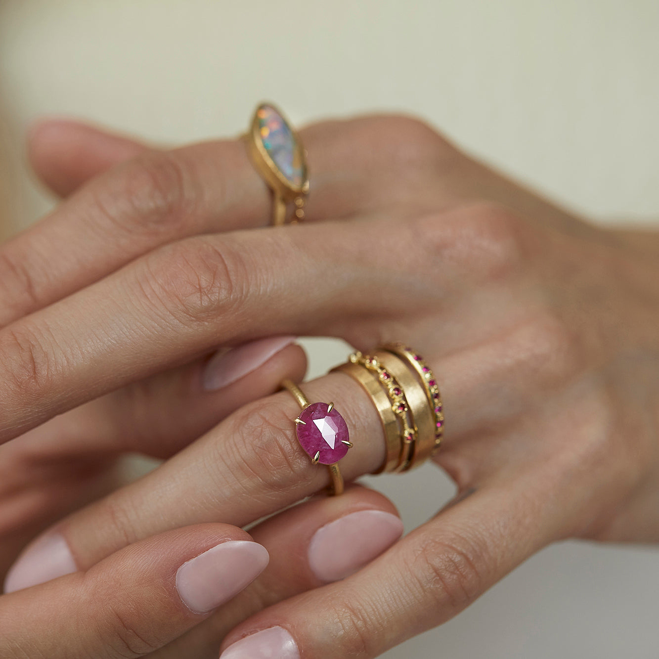 1.49 Carat One-of-a-Kind Sliced Ruby Ring | RR3-OOAK