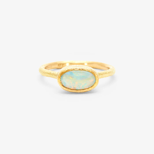 OP10-OOAK | 1.54 Carat One-of-a-Kind Boulder Opal Ring