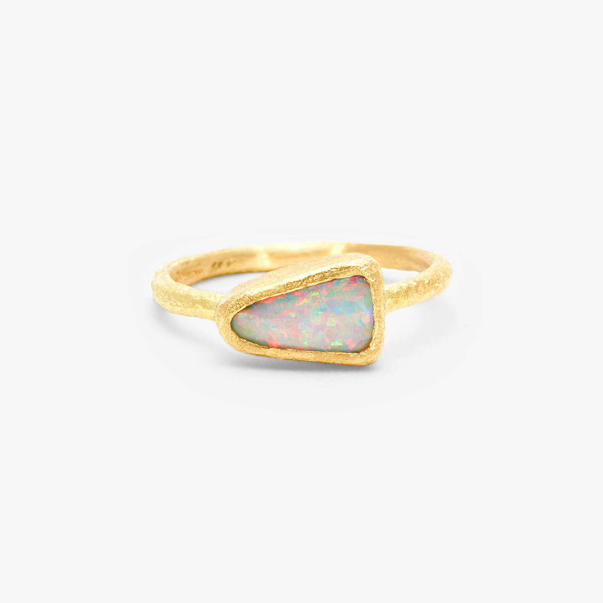 OP11-OOAK | 1.11 Carat One-of-a-Kind Boulder Opal Ring