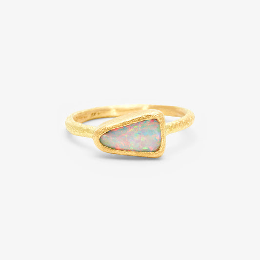 OP11-OOAK | 1.11 Carat One-of-a-Kind Boulder Opal Ring