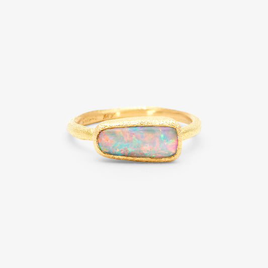 OP12-OOAK | 1.34 Carat One-of-a-Kind Boulder Opal Ring