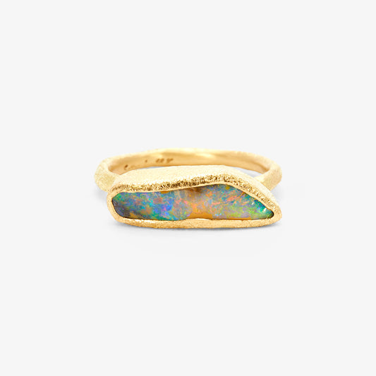 OP3-OOAK | 3.17 Carat One-of-a-Kind Boulder Opal Ring