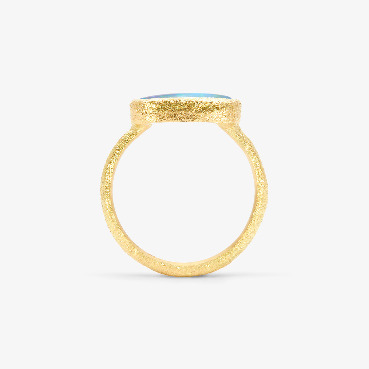 OP7-OOAK | 0.91 Carat One-of-a-Kind Boulder Opal Ring