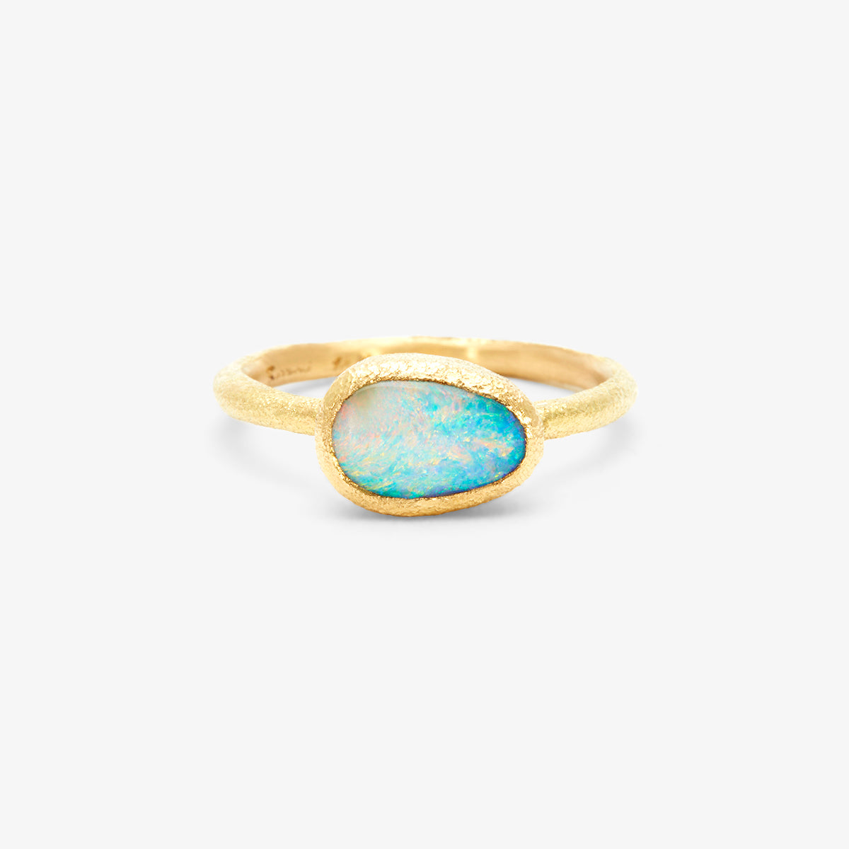 OP9-OOAK | 1.48 Carat One-of-a-Kind Boulder Opal Ring