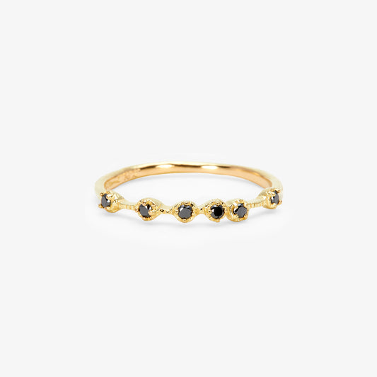 Black Diamond Aurora Ring | R20001BK