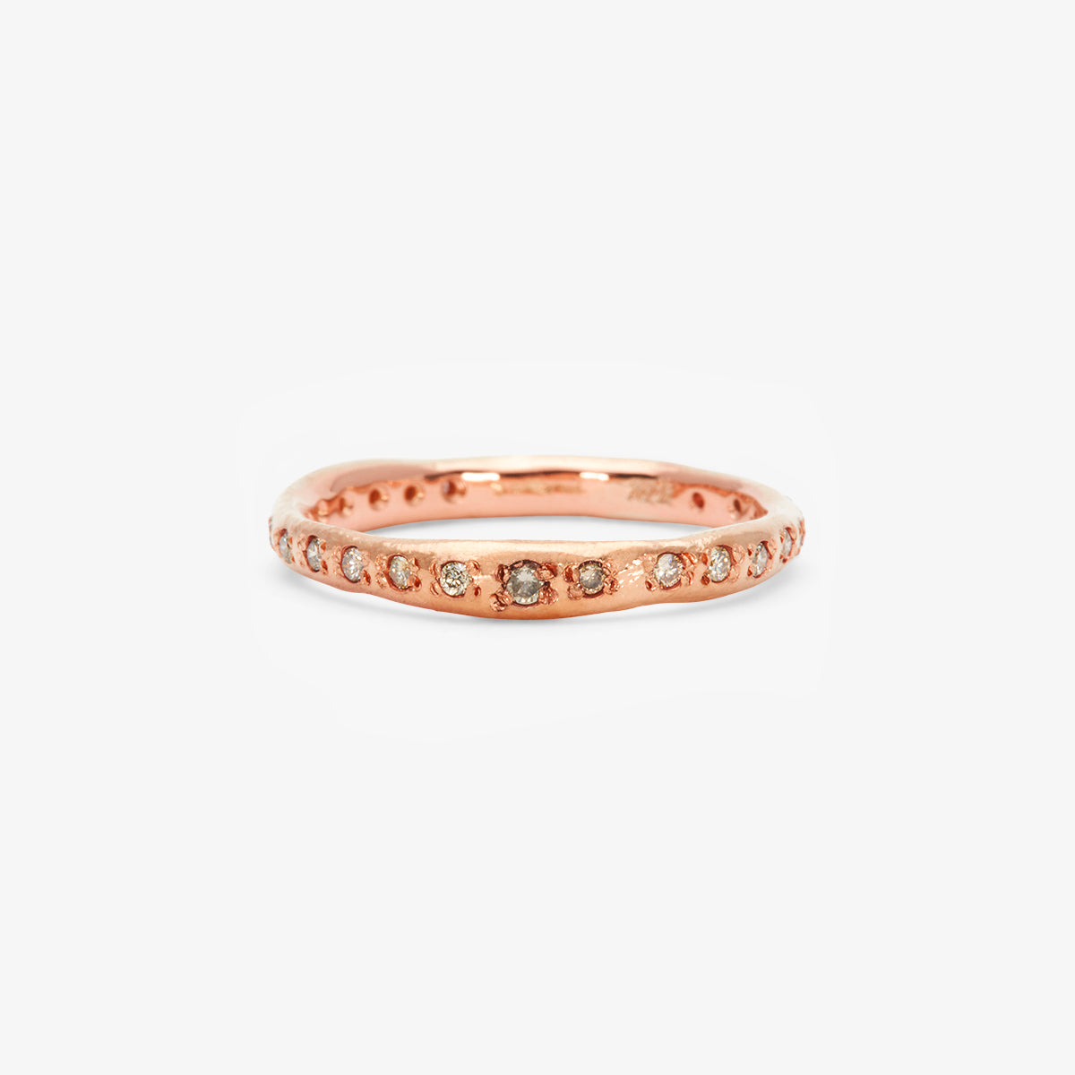 Small Brown Diamond Terra Eternity Band | R30001BR