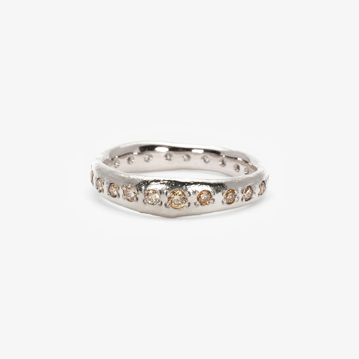 Large Brown Diamond Terra Eternity Band | R30002BR
